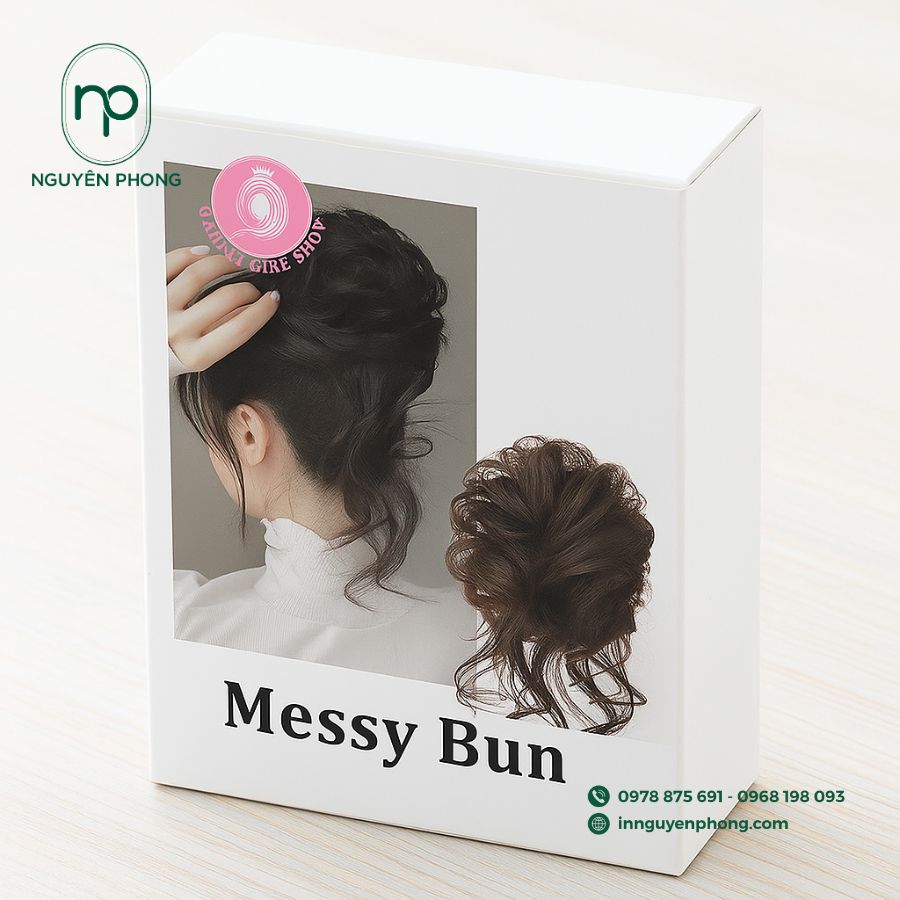 In hộp giấy đựng tóc giả giá rẻ